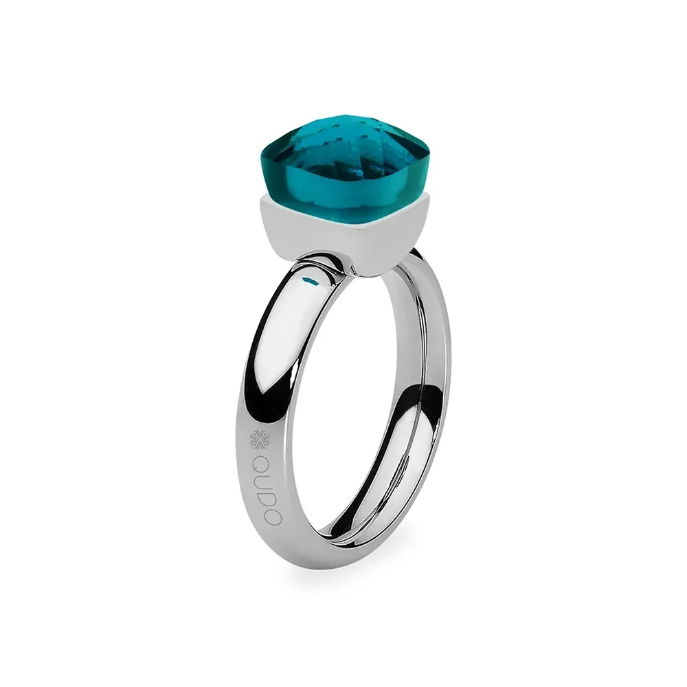 Кольцо Qudo FIRENZE 19 (S) Blue Zircon 107000/40-4601 19