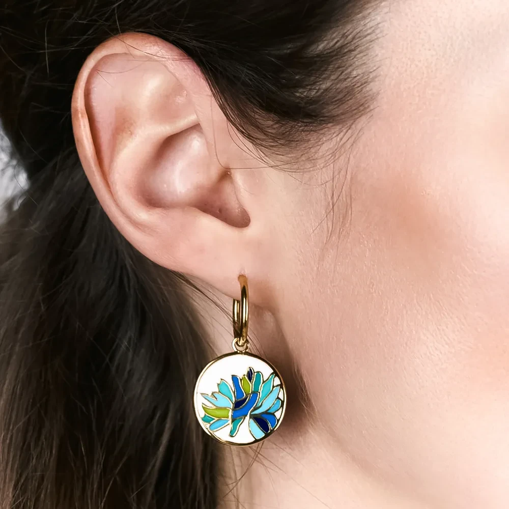Серьги Fiore Luna AE13599-21
