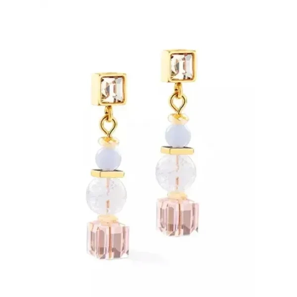 Серьги Coeur de Lion Pastell-Gold 3022/21-1038