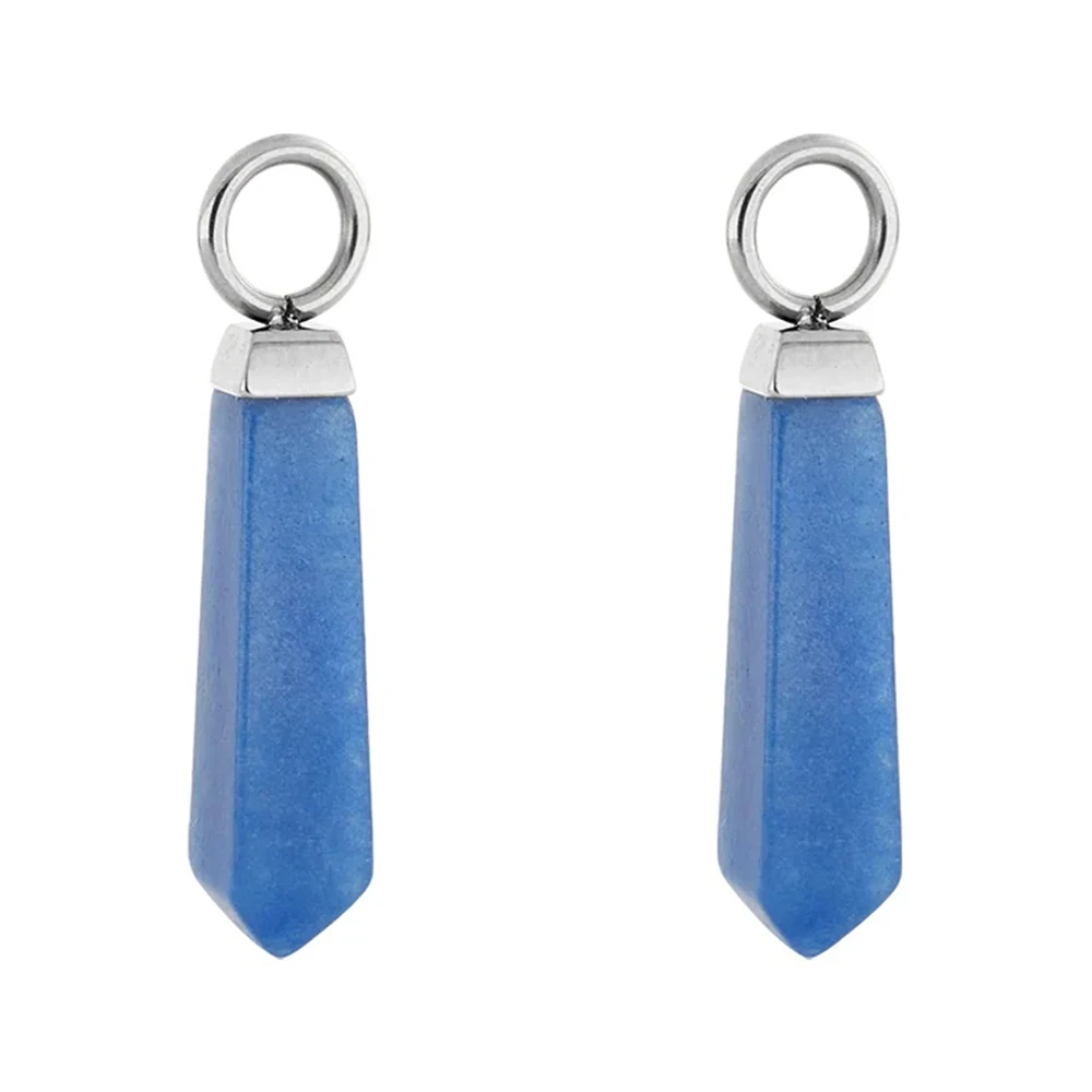 Подвеска на серьгу Silver-Blue 0051/44-0717