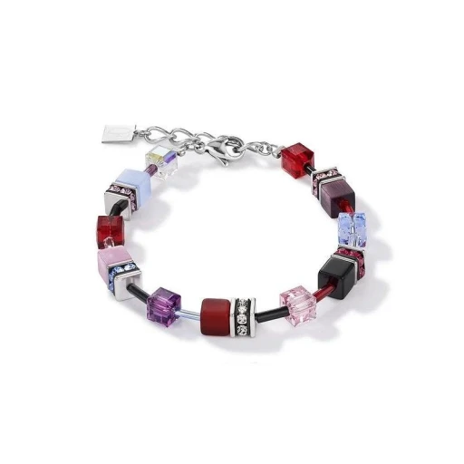 Браслет Coeur de Lion Purple-Red-Blue *2838/30-0841