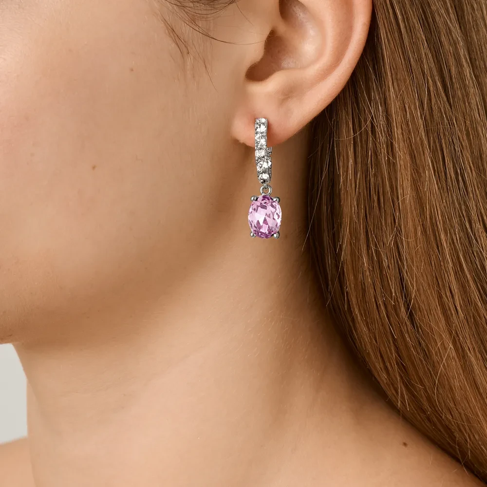 Серьги Dyrberg Kern BARBARA SS VINTAGE ROSE/GREY 450062
