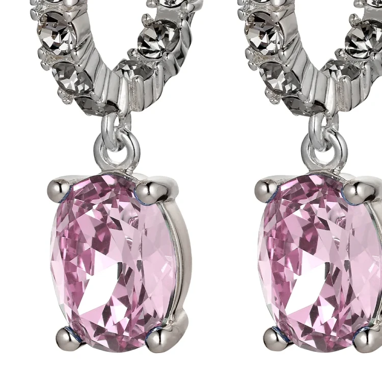Серьги Dyrberg Kern BARBARA SS VINTAGE ROSE/GREY 450062