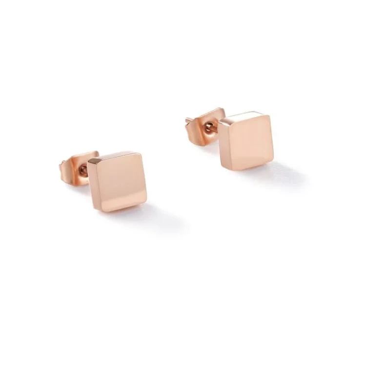 Пусеты Coeur de Lion Rose Gold 0400/21-1620