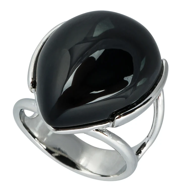 Кольцо Possebon Agata Preto K0953.4 22 S
