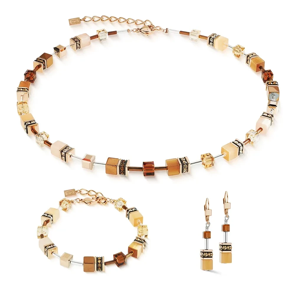 Серьги Coeur de Lion Braun 2838/20-1100