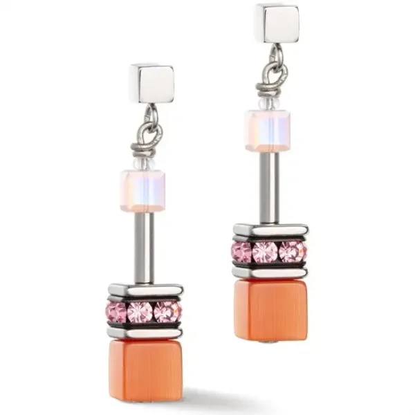 Серьги Coeur de Lion Joyful Colours  Pink 3339/21-0319