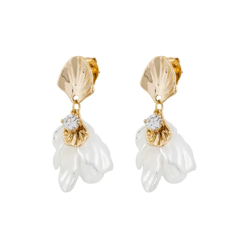 Серьги Fiore Luna IMITATION MOTHER-OF-PEARL ABE25644-01 G