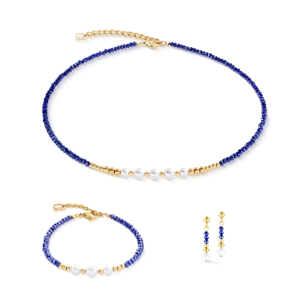 Колье Coeur de Lion Blue 4258/10-0700
