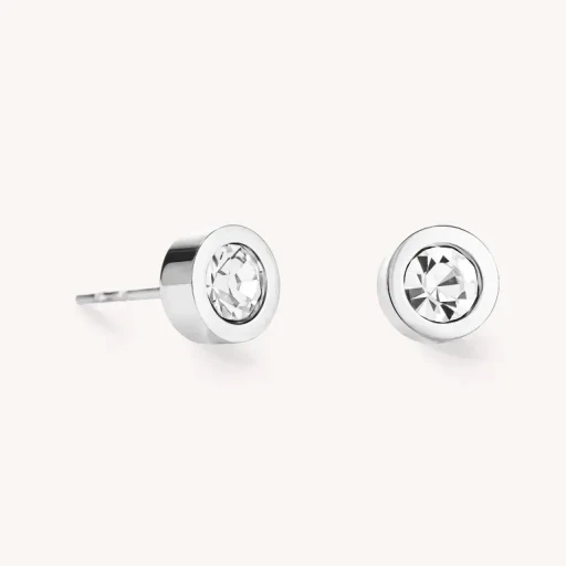 Серьги Coeur de Lion Crystal-Silver 0227/21-1817