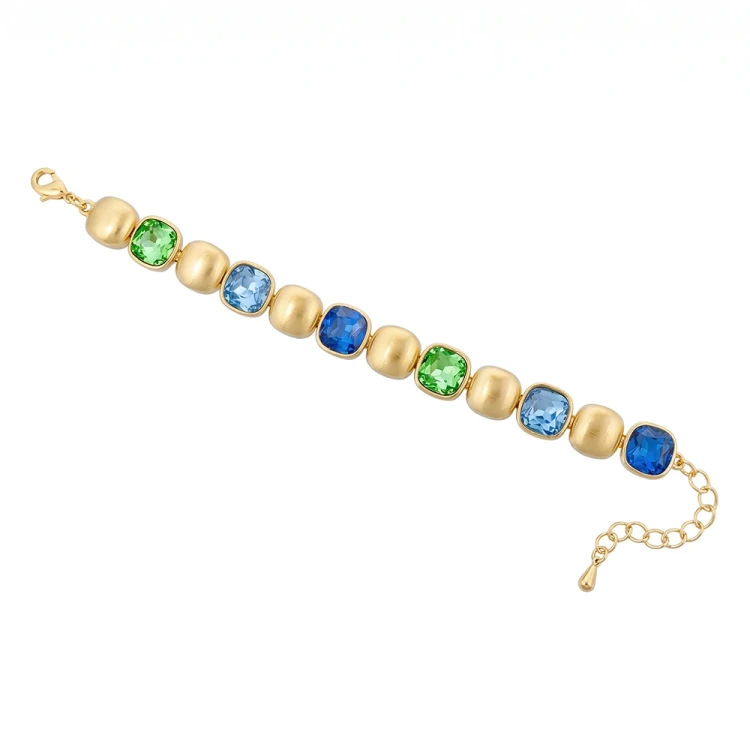 Браслет Green, Light blue, Blue CG201022H-004 G Fiore Luna