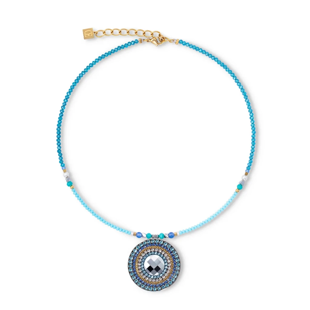 Колье Coeur de Lion Turquoise 2035/10-0600
