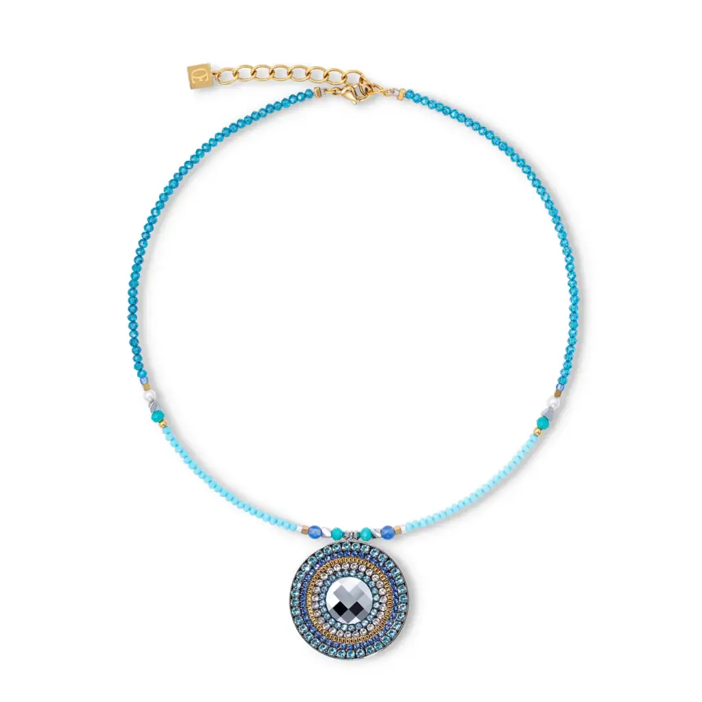 Колье Coeur de Lion Turquoise 2035/10-0600
