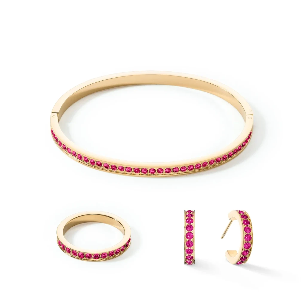 Кольцо Coeur de Lion Pink-Gold 0127/40-0416 54