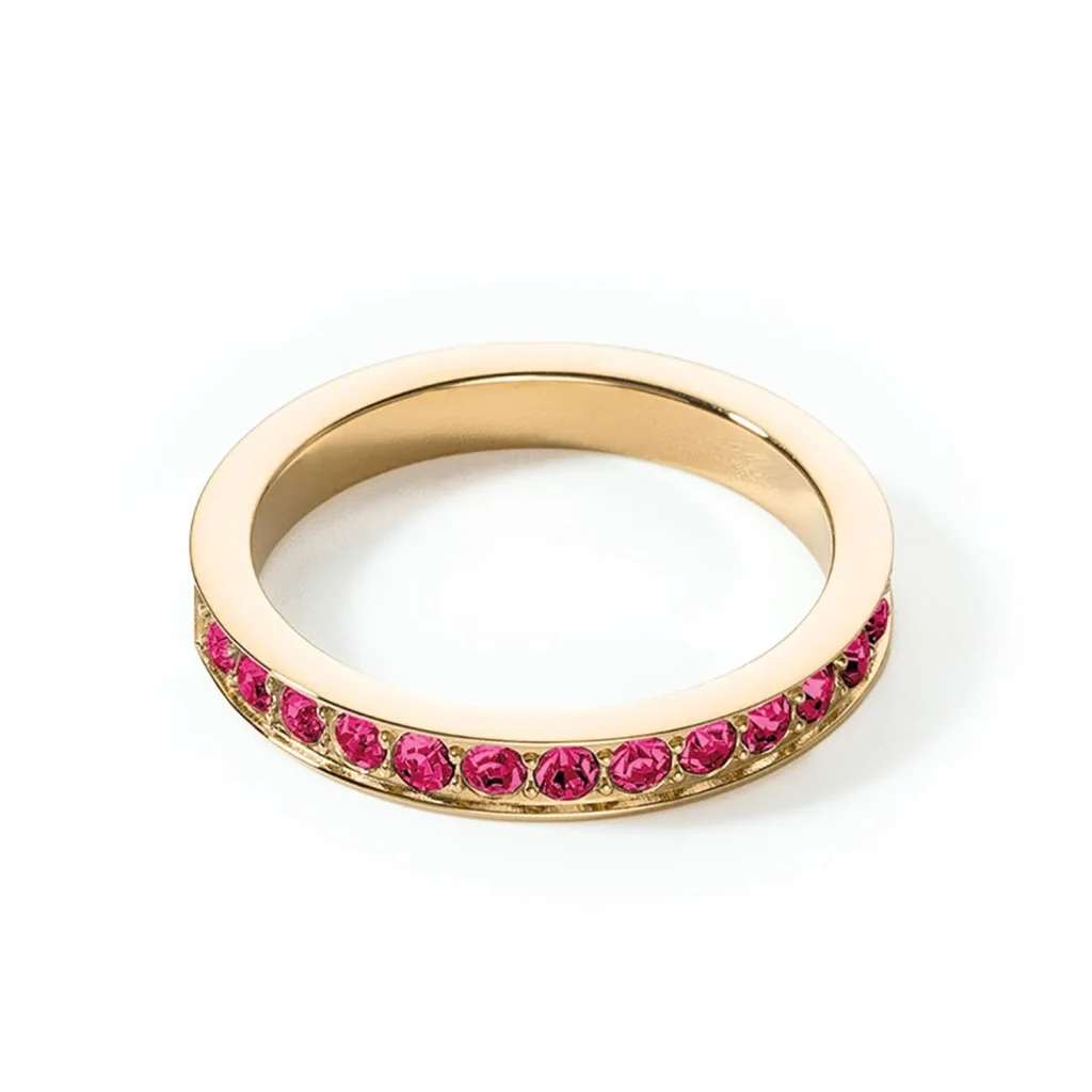 Кольцо Coeur de Lion Pink-Gold 0127/40-0416 54