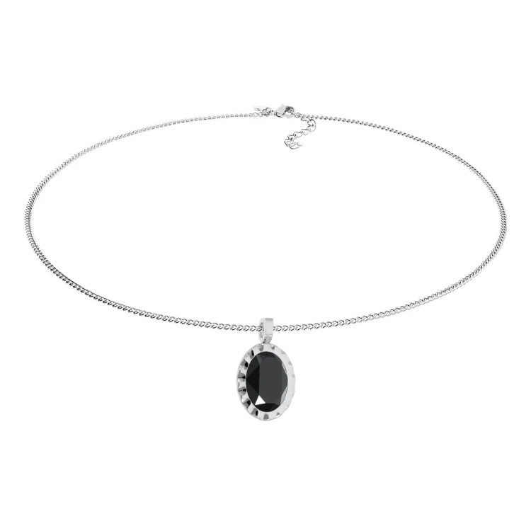 Колье Qudo TIVOLA UNICA big (S/P) Jet 3cm 420512