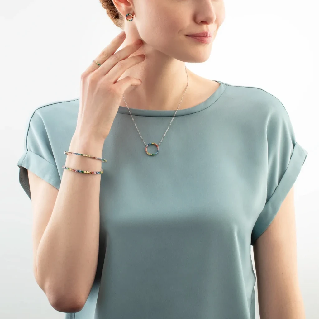 Кольцо Coeur de Lion Multicolour Silver 0146/40-1517 56