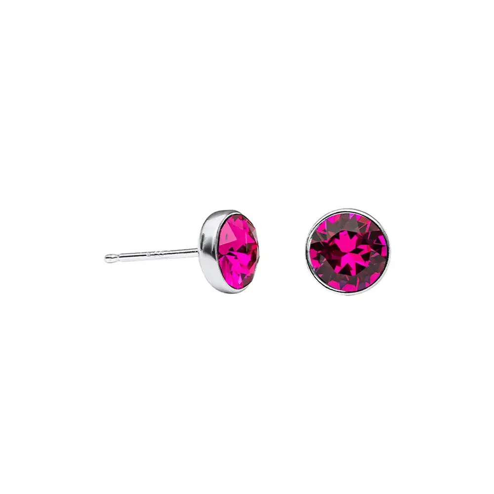 Пусеты Fuchia Fiore Luna SWE297 F S