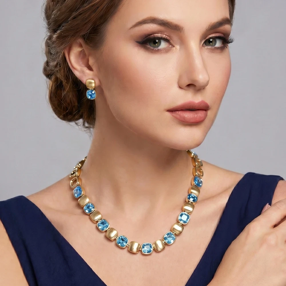 Колье Light Sapphire BG205295N-008 G Fiore Luna