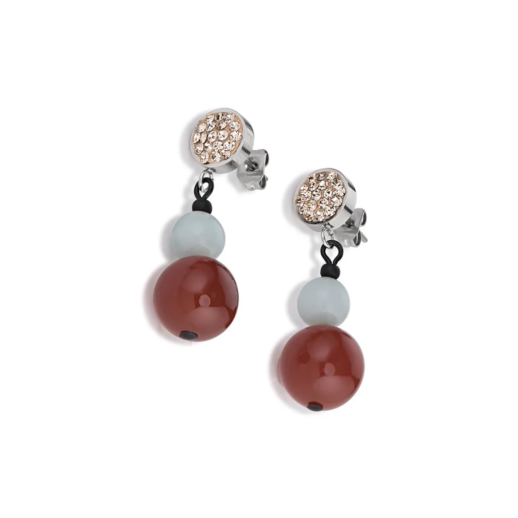 *Серьги Coeur de Lion Multicolor Gemstone *4888/21-1561