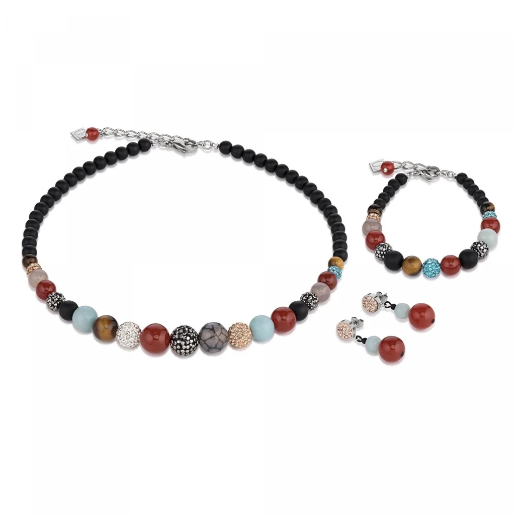 *Серьги Coeur de Lion Multicolor Gemstone *4888/21-1561