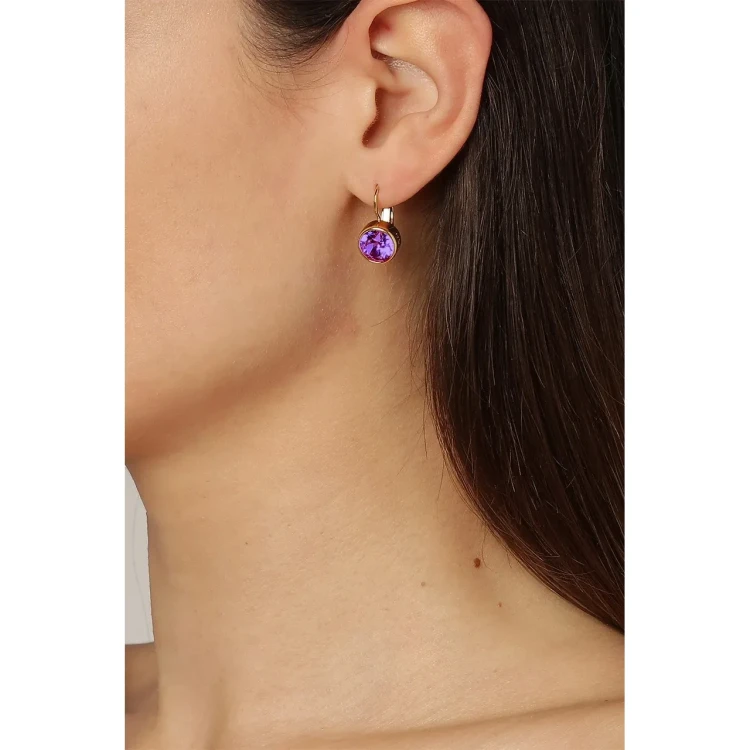 Серьги Dyrberg Kern LOUISE SG AMETHYST 390002