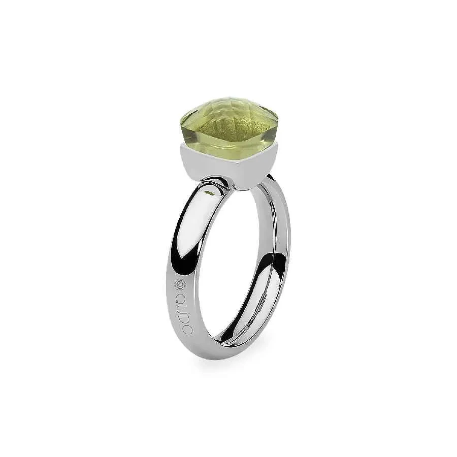 Кольцо Qudo Firenze olivine 18.5 мм 610773 G/S