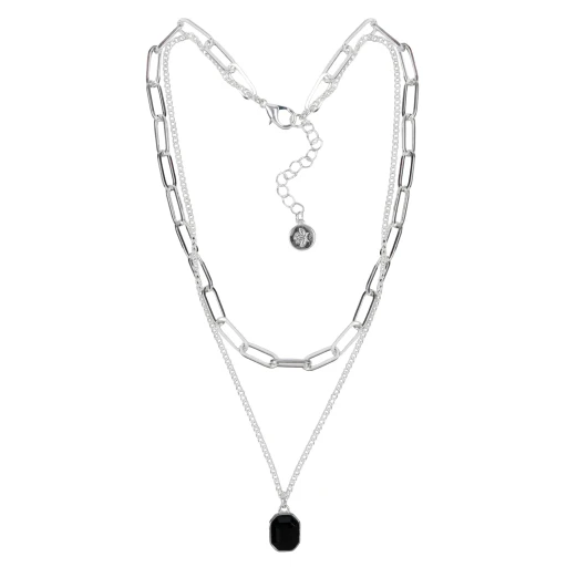 Колье Fiore Luna Black LN6099 S