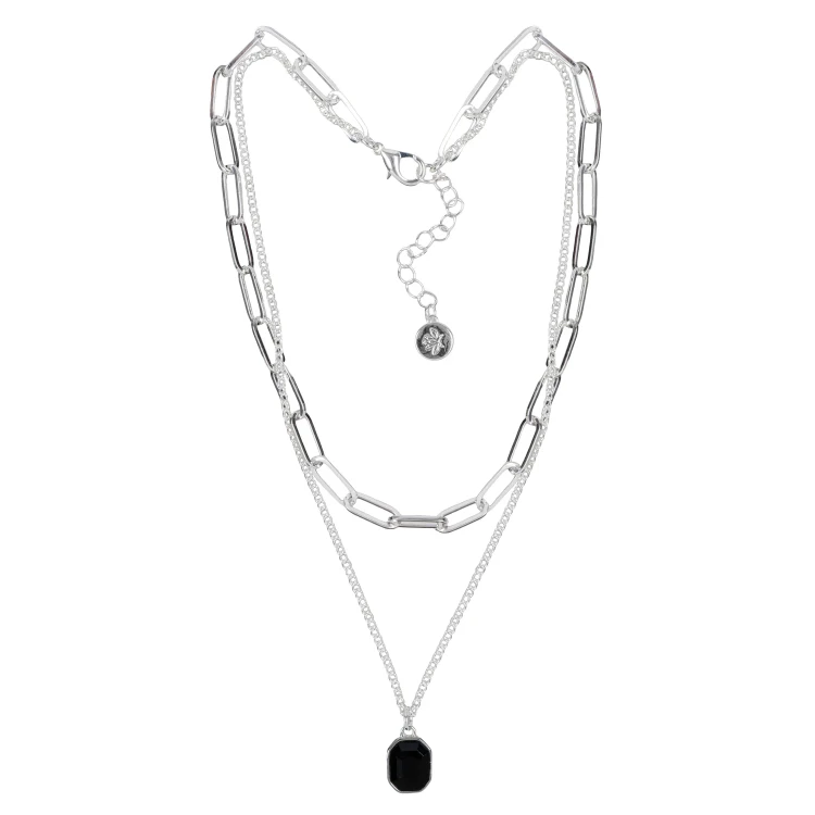 Колье Fiore Luna Black LN6099 S