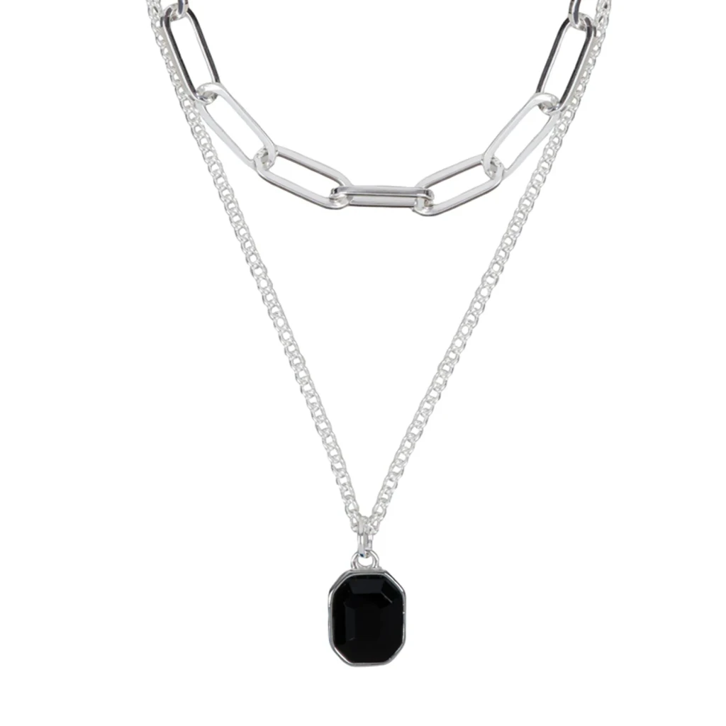 Колье Fiore Luna Black LN6099 S