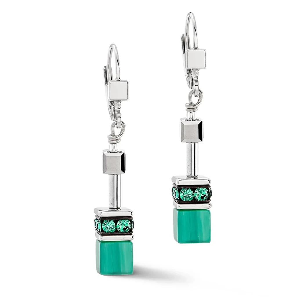 Серьги Coeur de Lion Green 2838/20-0500