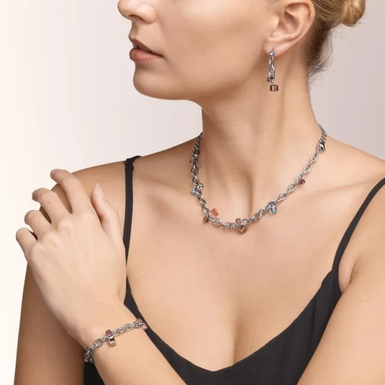 Колье Coeur de Lion Multicolor 5063/10-1578