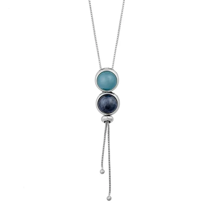 Сотуар Pearl B.S.Agate-Sodalite B1793.21.22 BL/S