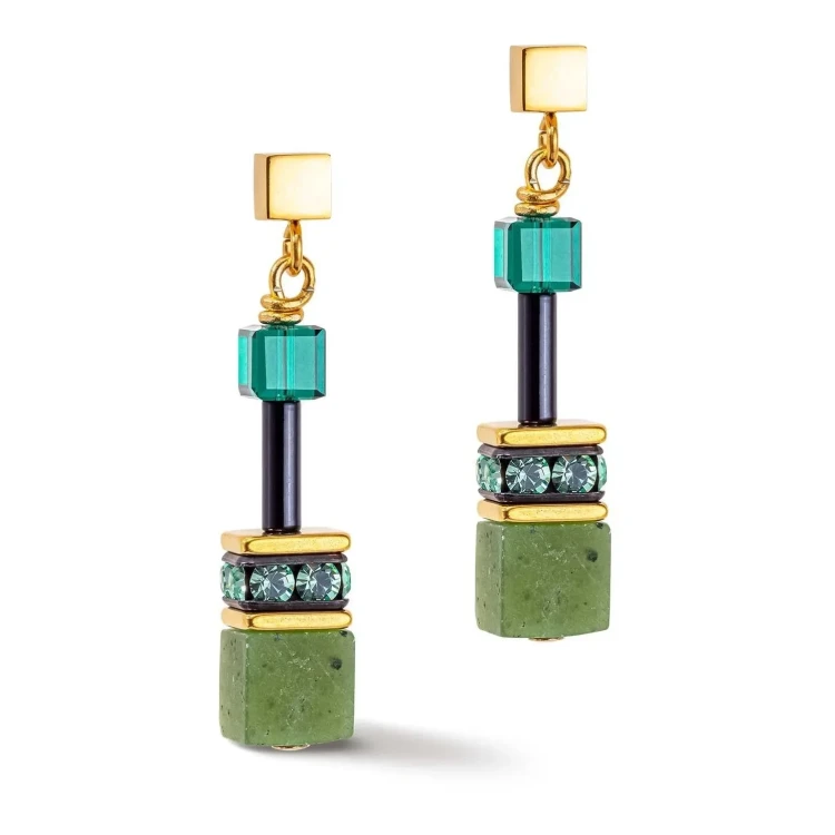 Пусеты Coeur de Lion Green 4905/21-0500