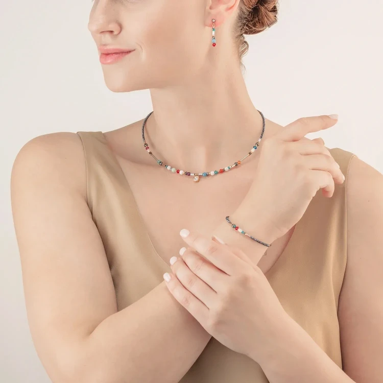 Колье Coeur de Lion Multicolor Vintage 4543/10-1544