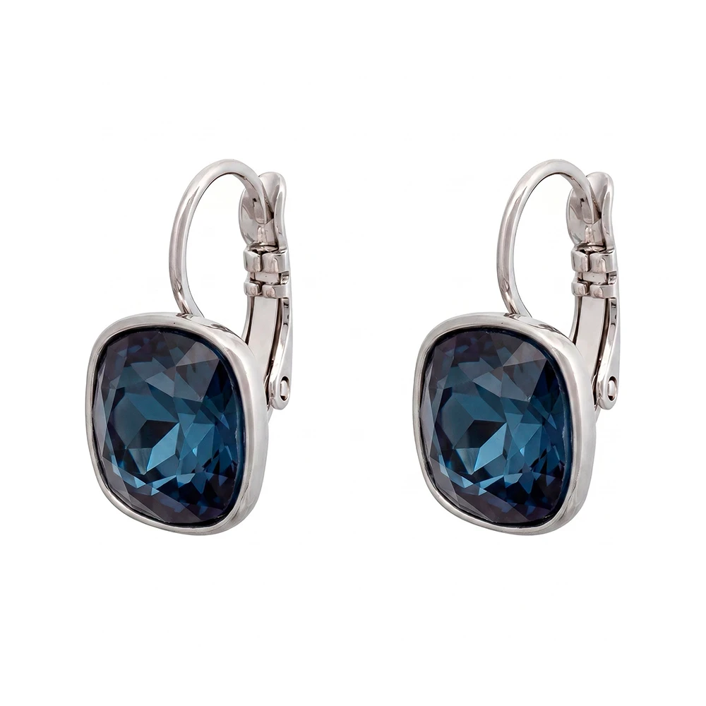 Серьги Denim Blue/Montana A2506.22 BL/S Fiore Luna