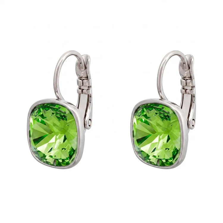 Серьги Peridot Fiore Luna A2506.16 G/S