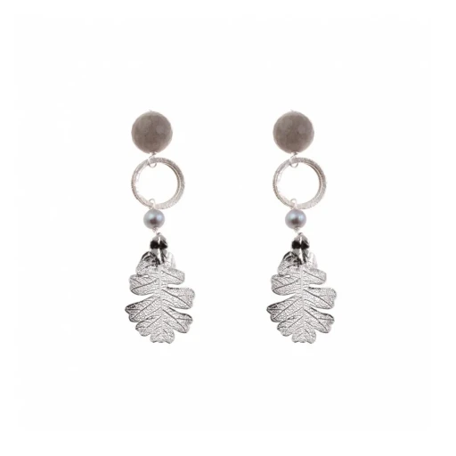 Серьги Ester Bijoux Дуб OR1091-S BW