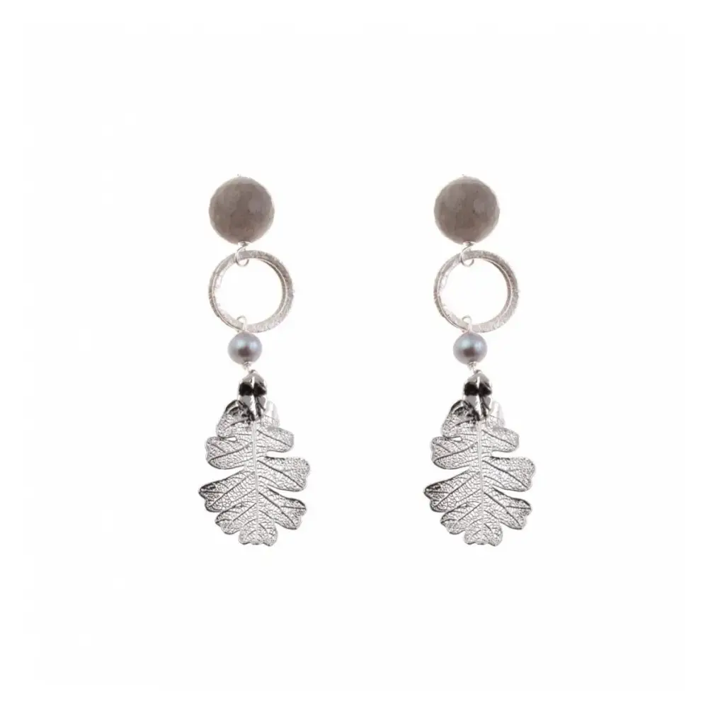 Серьги Ester Bijoux Дуб OR1091-S BW