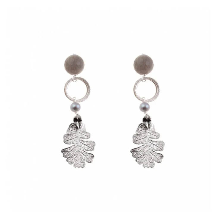 Серьги Ester Bijoux Дуб OR1091-S BW