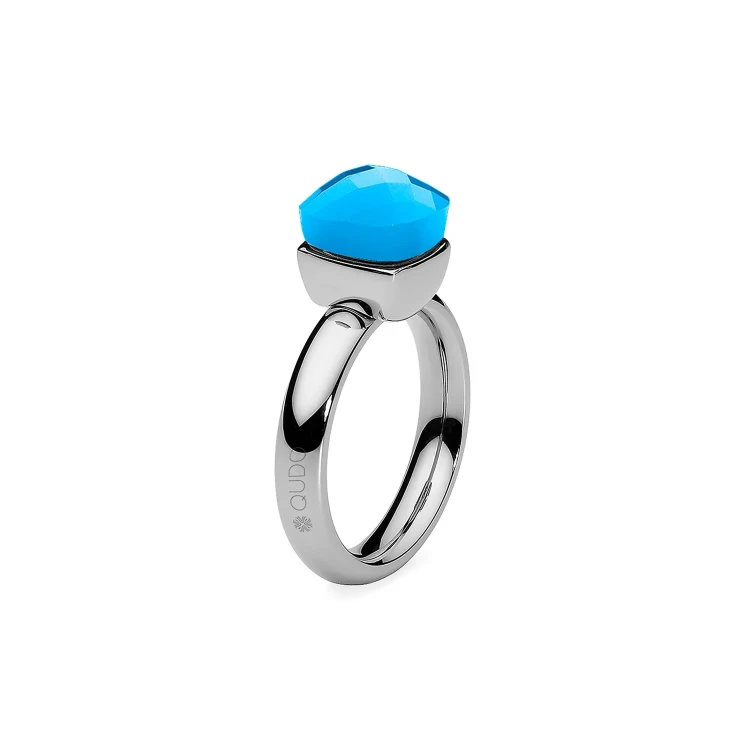 Кольцо Qudo Firenze blue opal 18 мм 610538/17.8 BL/S