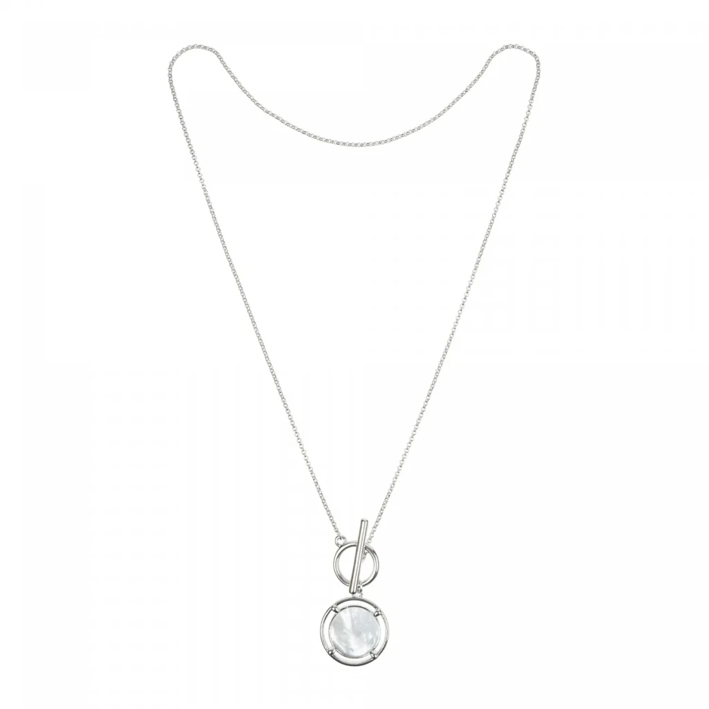 Колье Fiore Luna MOP B2103NM-N06.2 BW/S