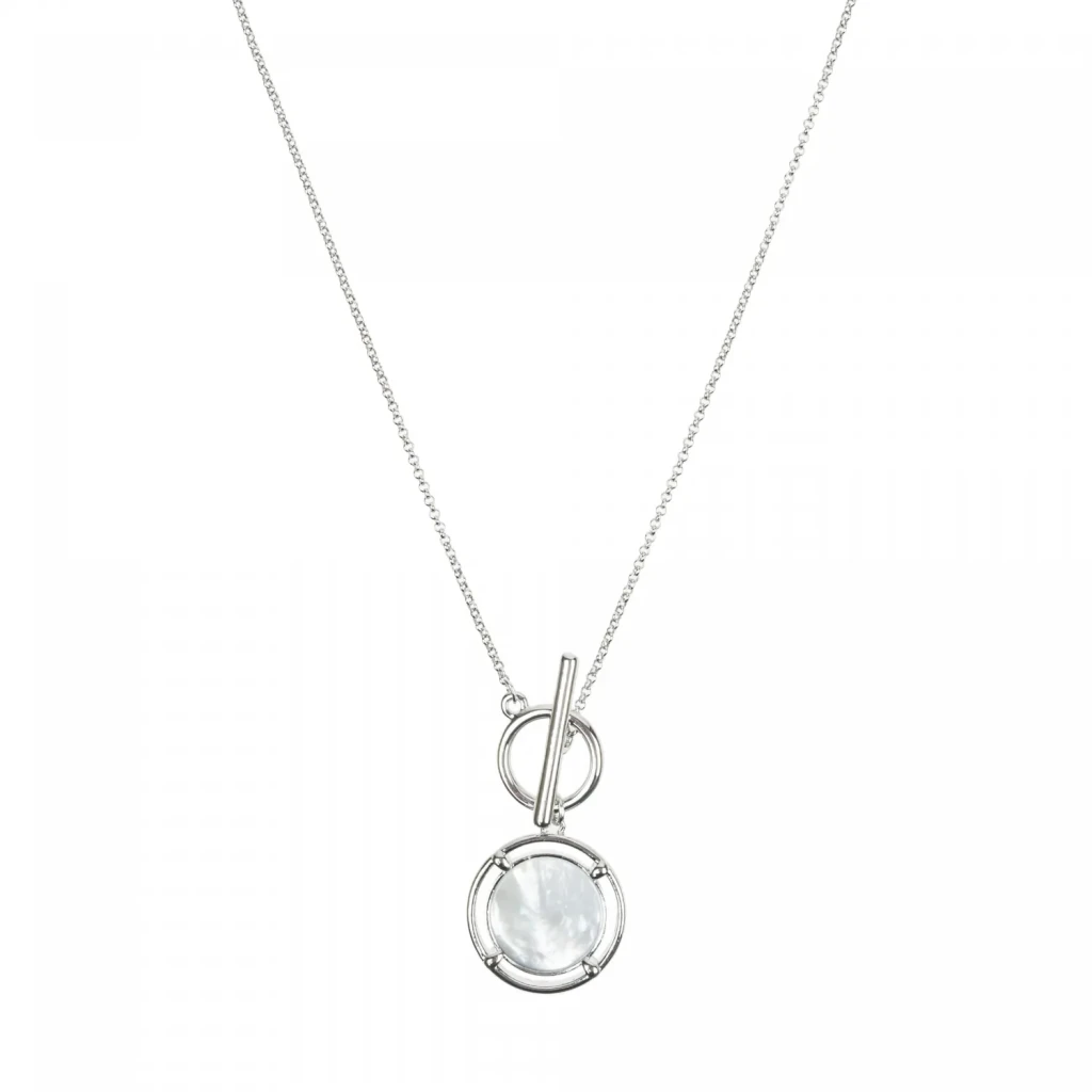 Колье Fiore Luna MOP B2103NM-N06.2 BW/S