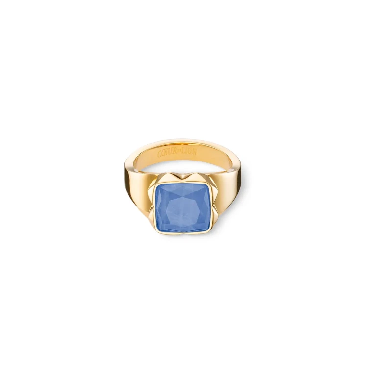 Кольцо Coeur de Lion Blue-Gold 1200/40-0716 54