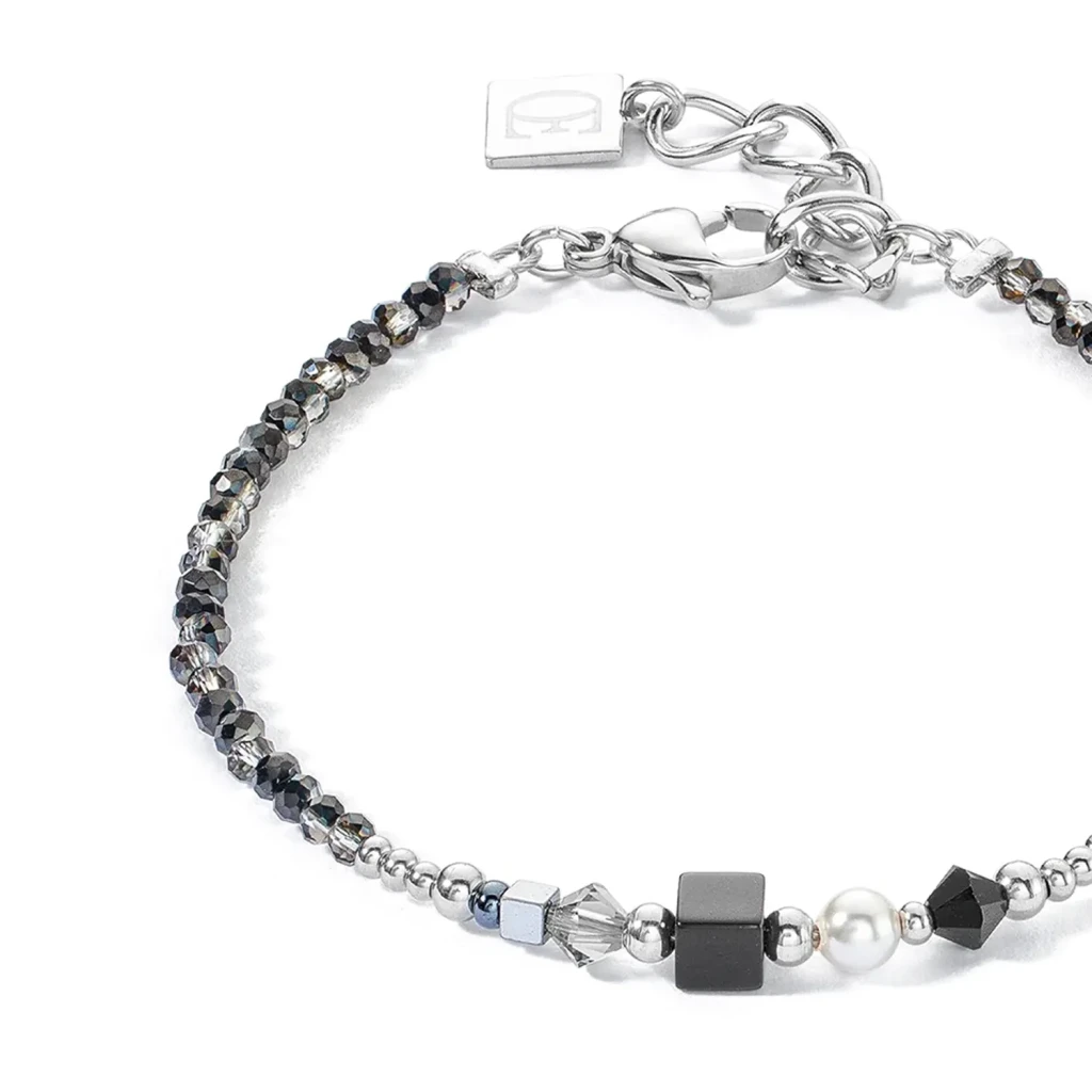 Браслет Coeur de Lion Black-Silver 4355/30-1317