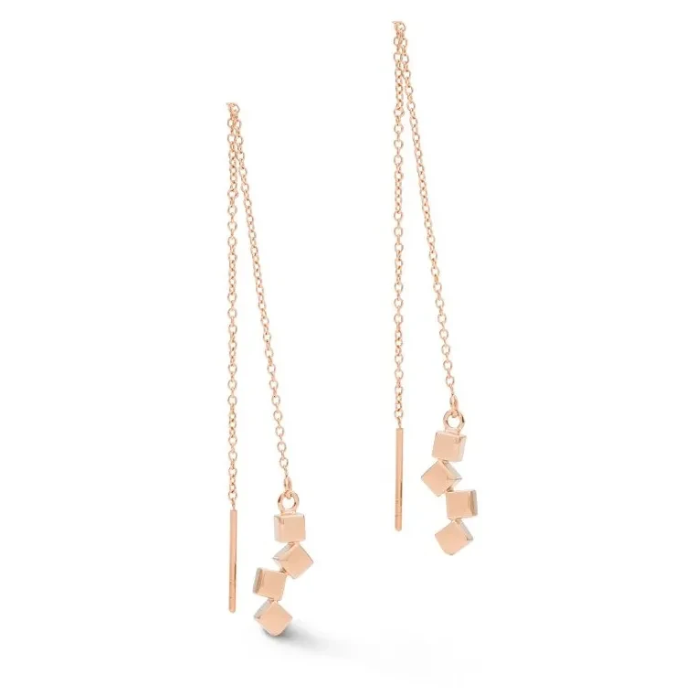 Серьги Coeur de Lion Rose Gold 5070/20-1620