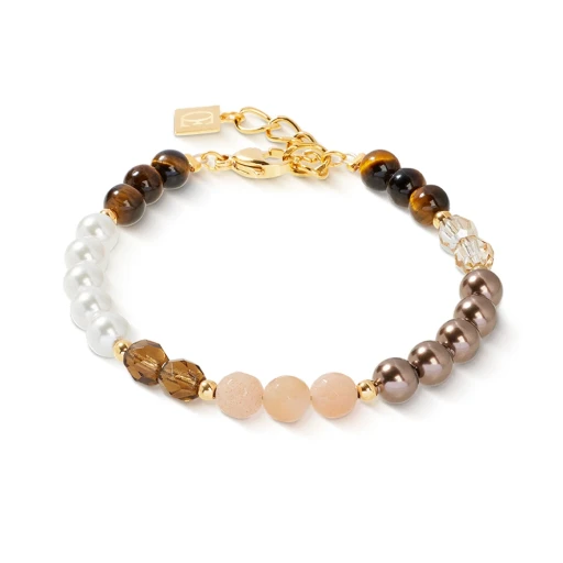 Браслет Coeur de Lion Brown 4244/30-1100