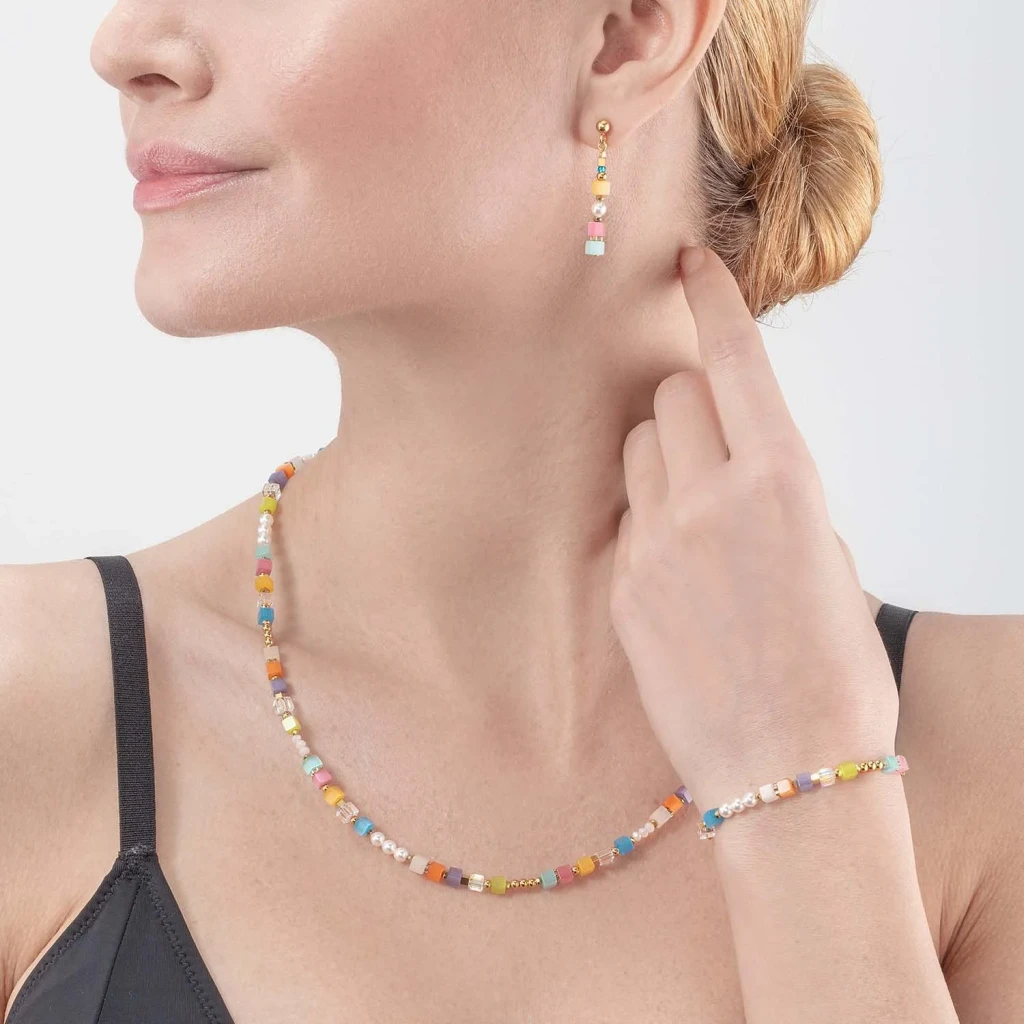 Колье Coeur de Lion Multicolour Spring 5089/10-1527