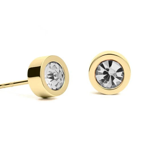 Fiore Luna Пусеты White 5х2.5 SWE125 W G