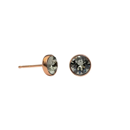 Fiore Luna Пусеты Black Dia SWE297 BLD RG